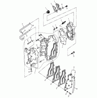 CYLINDER AND CRANKCASE - 2 Strock for T9.9 T15